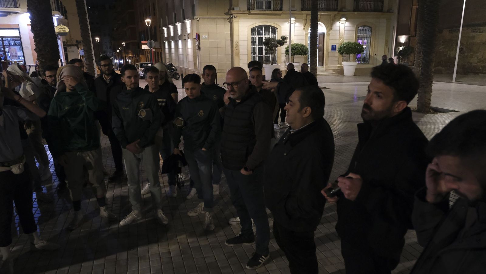 Las fotos del ensayo de Estudiantes para la Semana Santa de Almería 2026