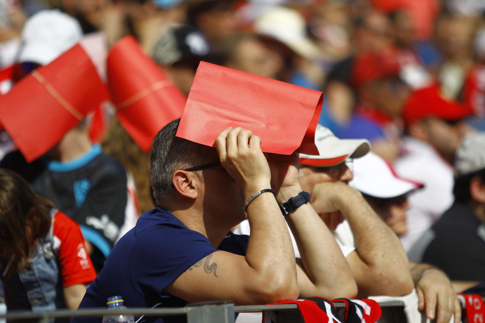 Imágenes del partido de la Liga Santander U.D. Almería-Cádiz C.F.