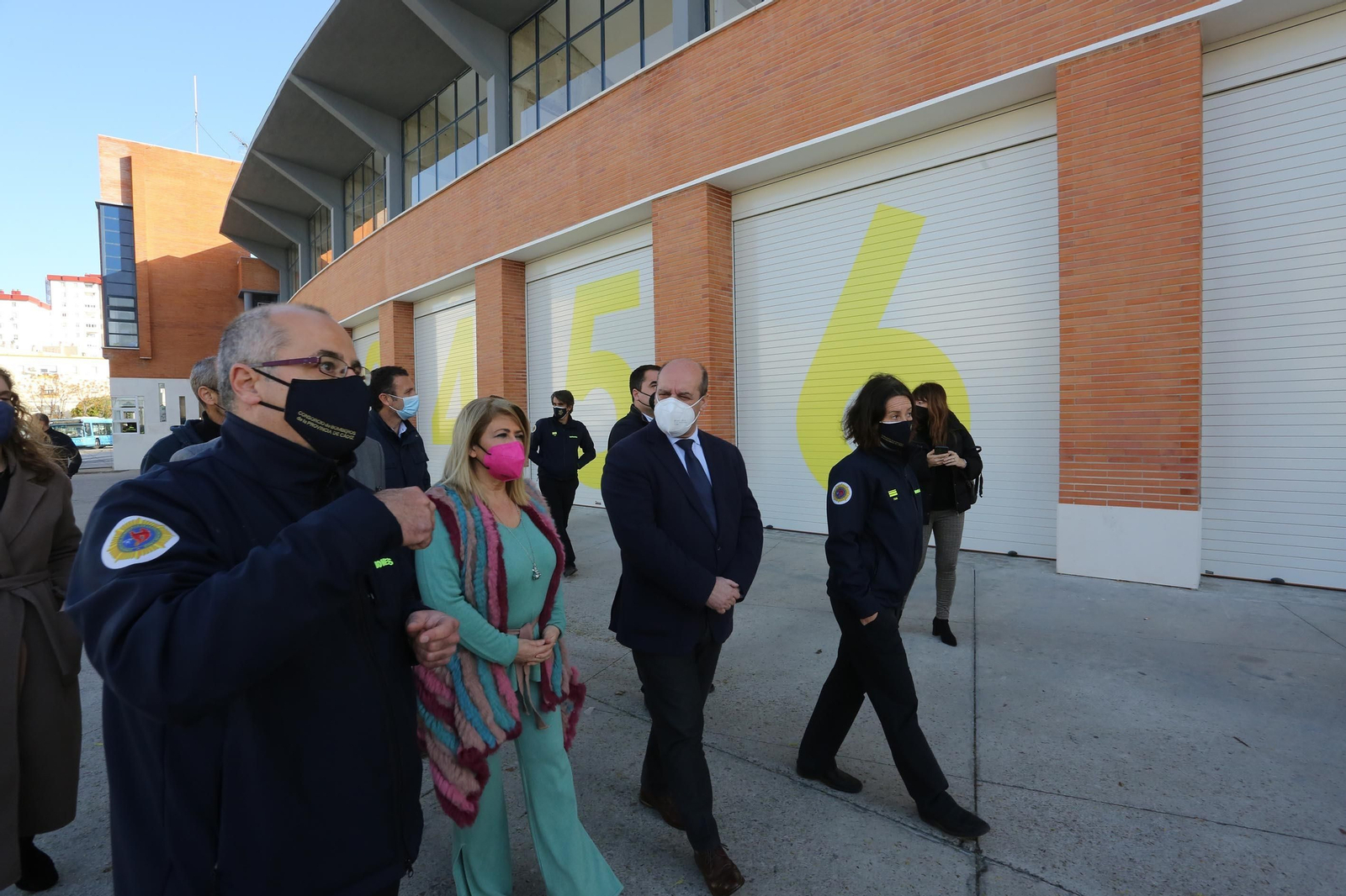 Finalizan las obras de mejora del Parque de Bomberos de Jerez