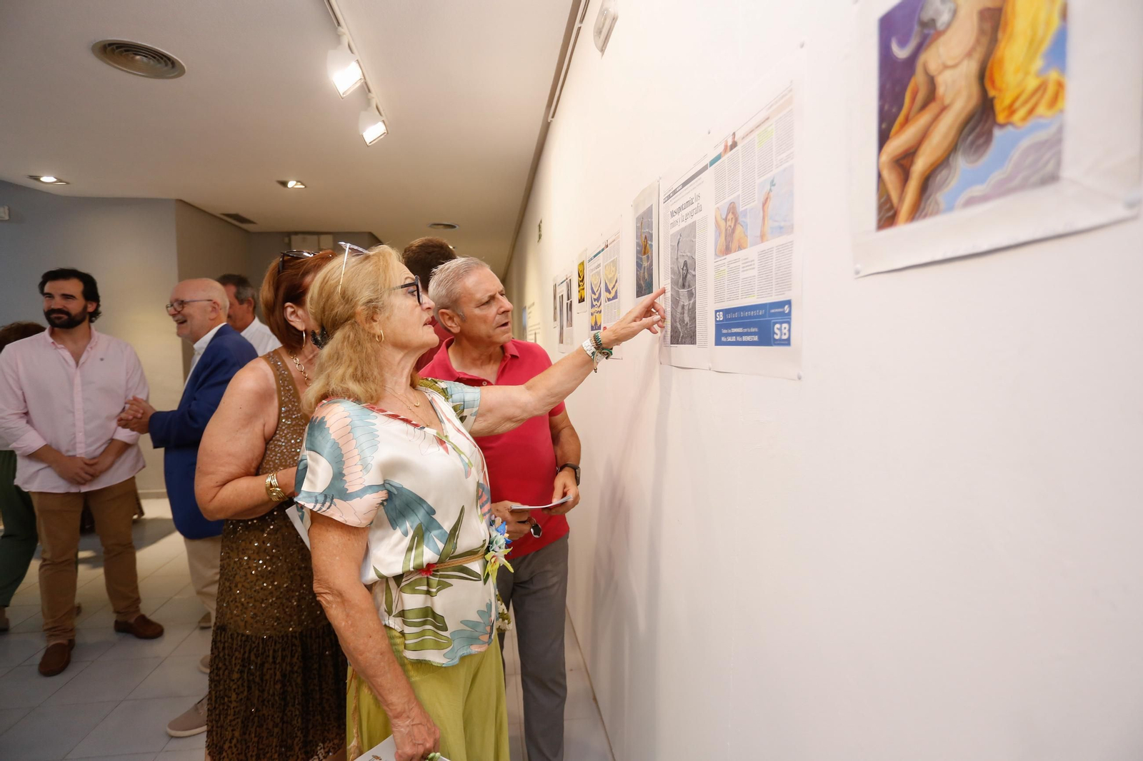 Fotos de la inauguración de la exposición Mitos del fin de un mundo en Algeciras