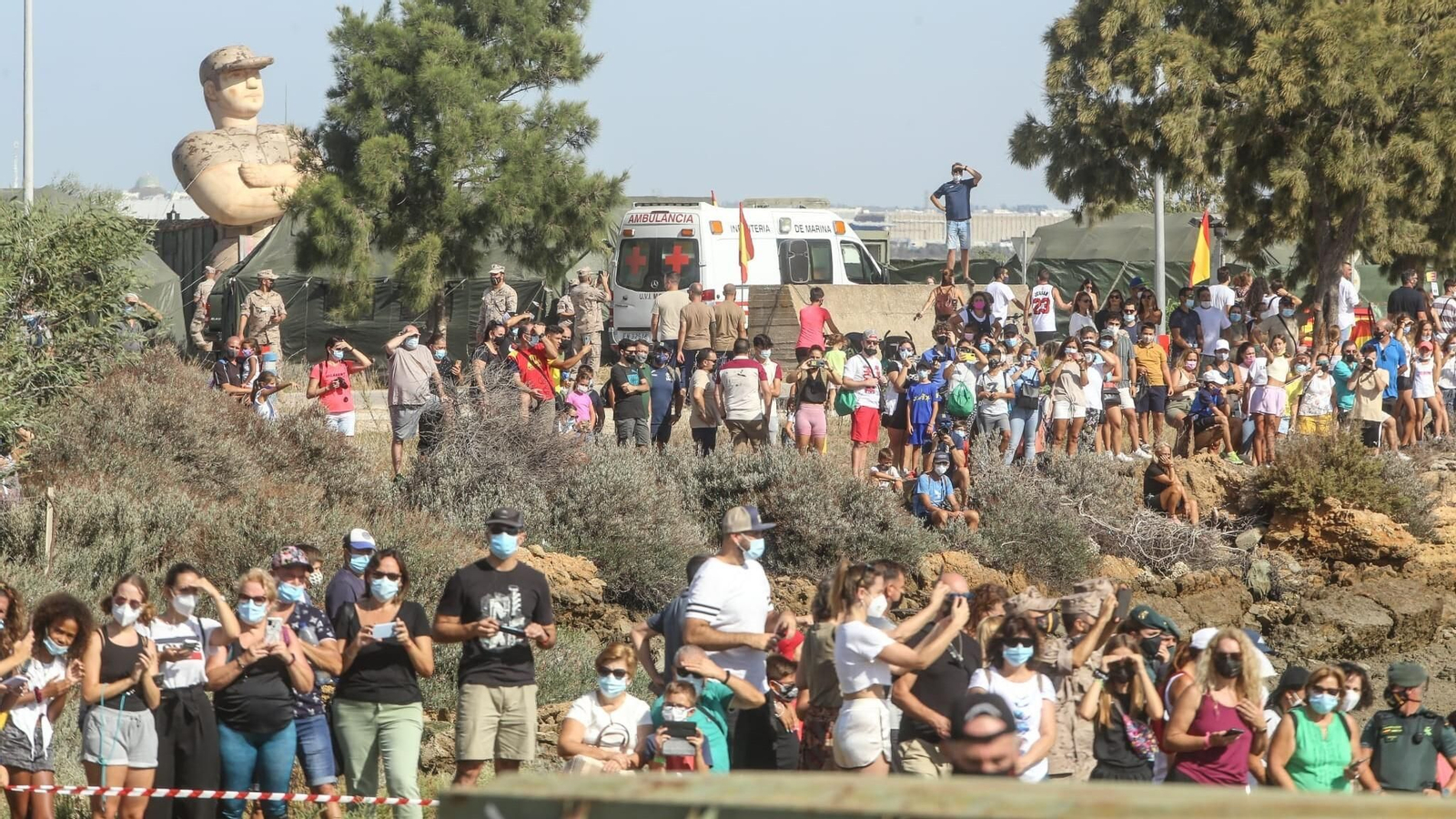 Así ha sido el espectacular retorno de la Fan Pin en San Fernando