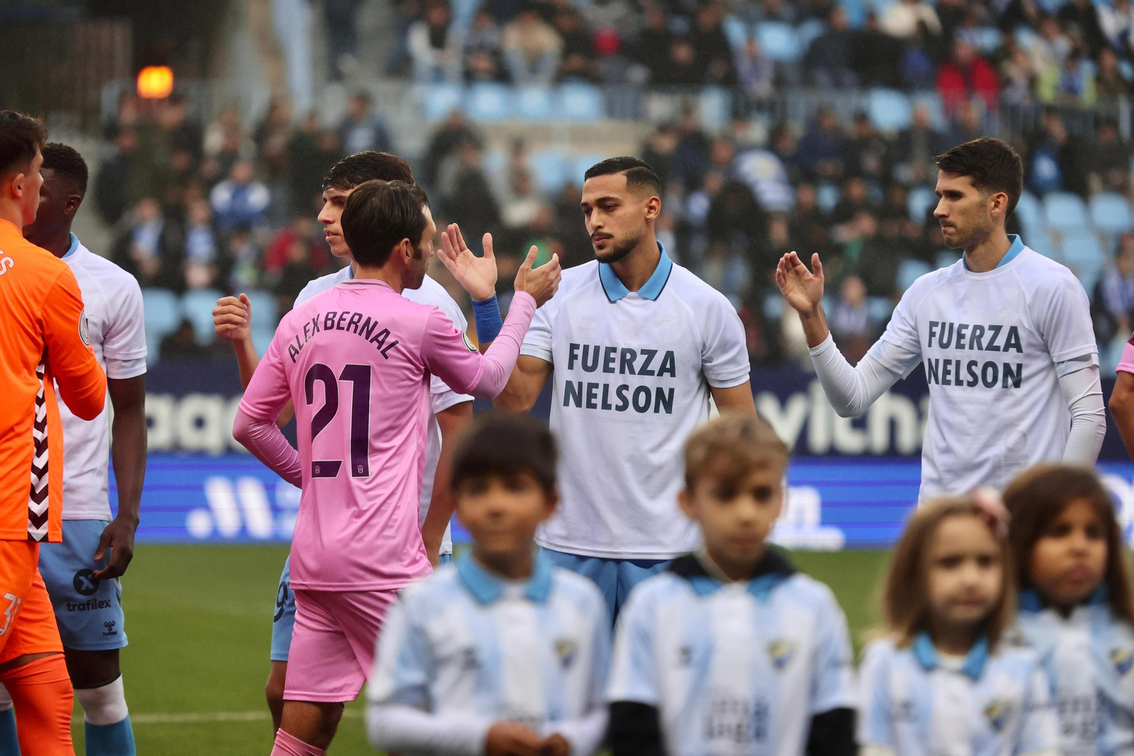 El Málaga CF - Eldense, en fotos