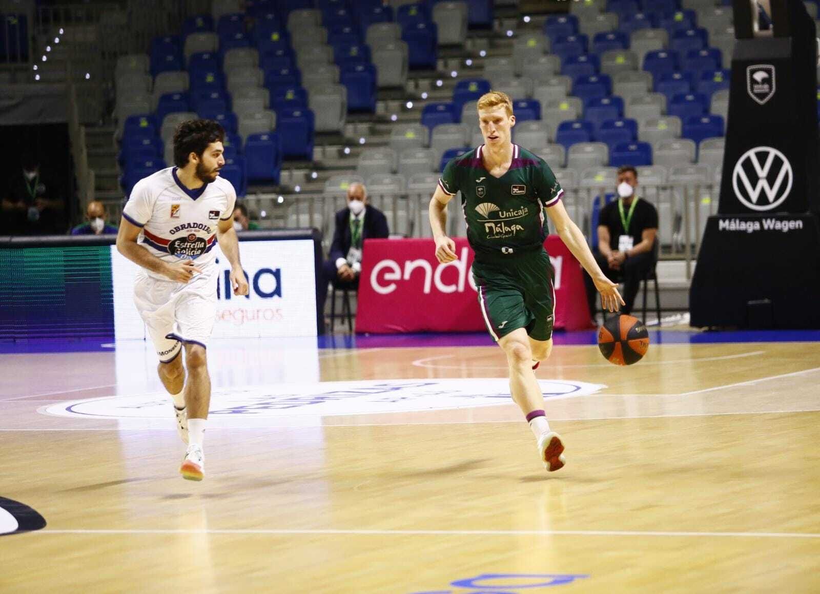 El Unicaja-Obradoiro, en fotos