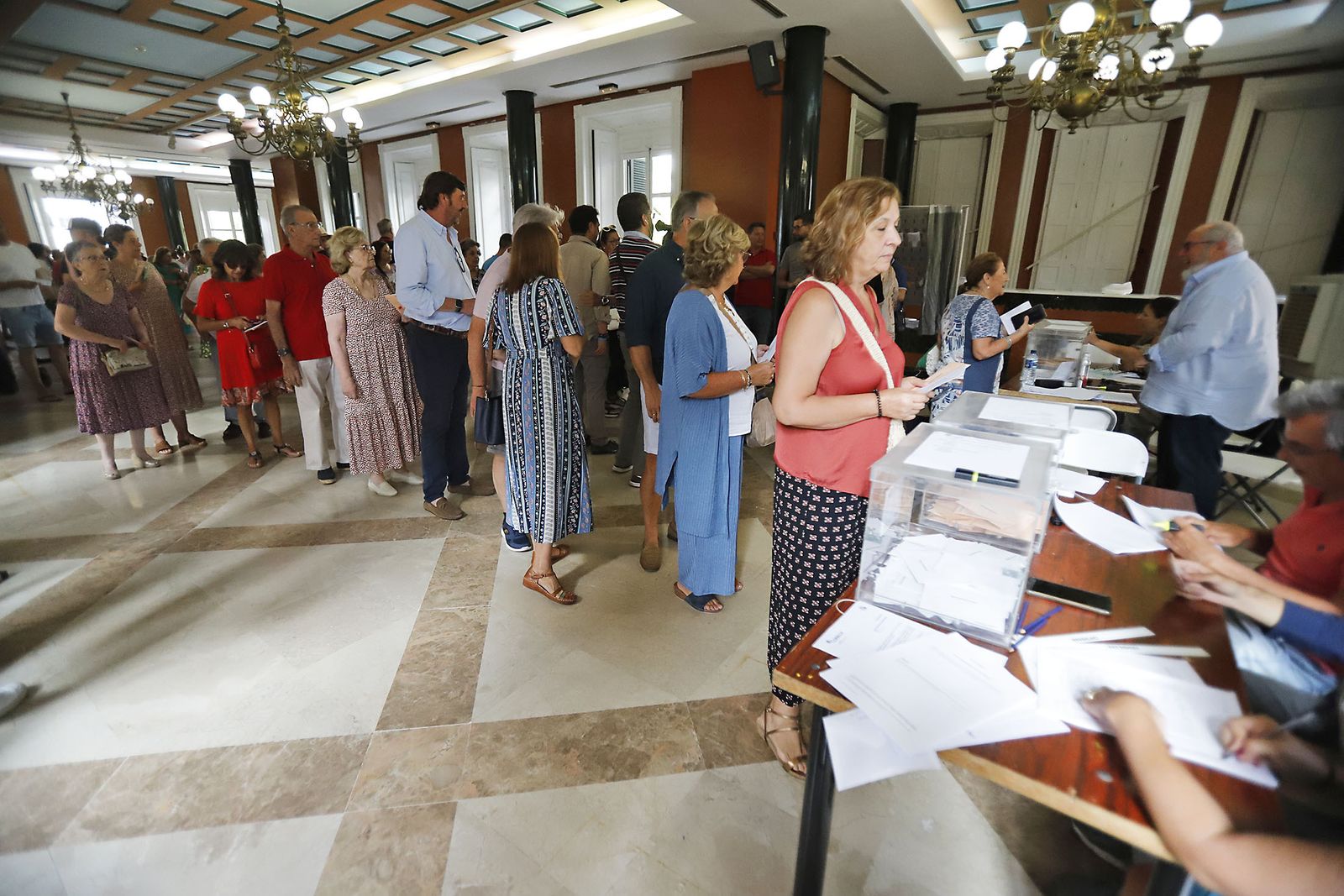 Las fotos de la jornada de Elecciones Generales del 23-J en Huelva