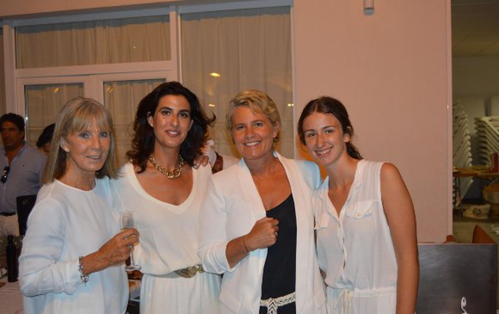 Caroline de Clerck, Curra Domecq, Anne de Clerck y Ana Erquicia.

Foto: Ignacio Casas de Ciria