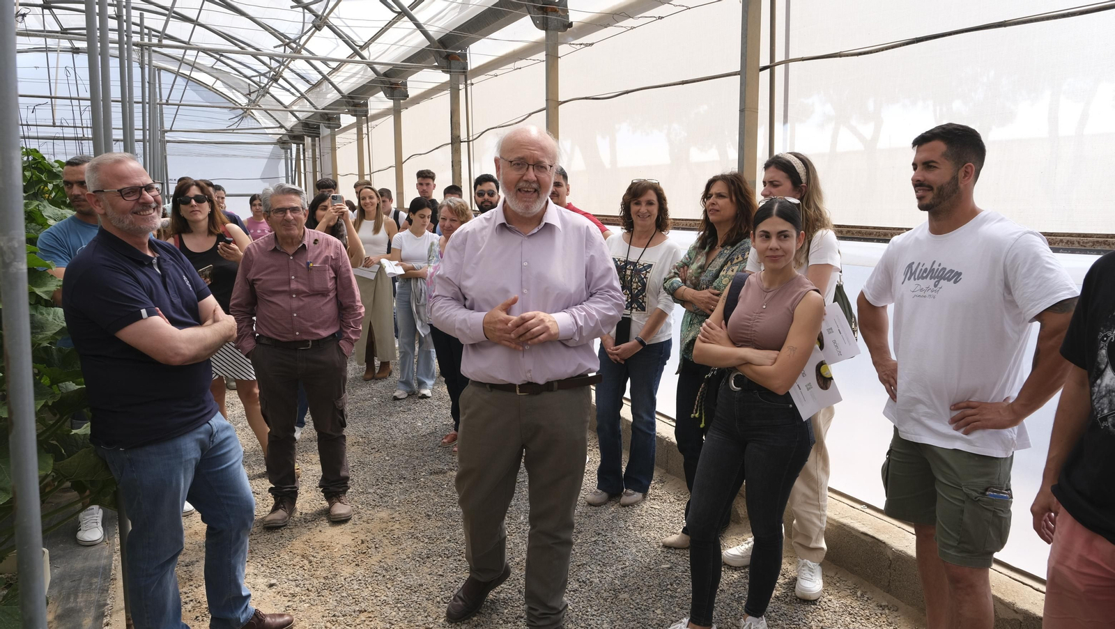 Presentación del nuevo producto de Beyond Seeds, Zucchielo, en el IFAPA de La Mojonera