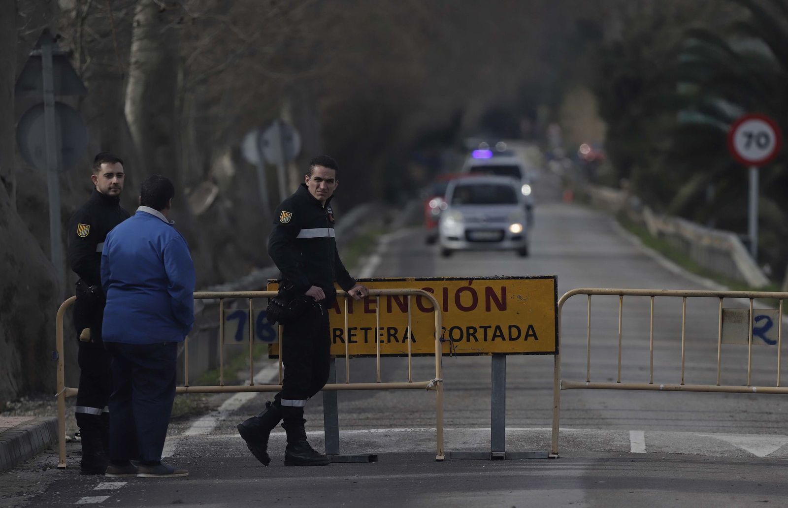 San Martín del Tesorillo después de la borrasca Marta, en imágenes