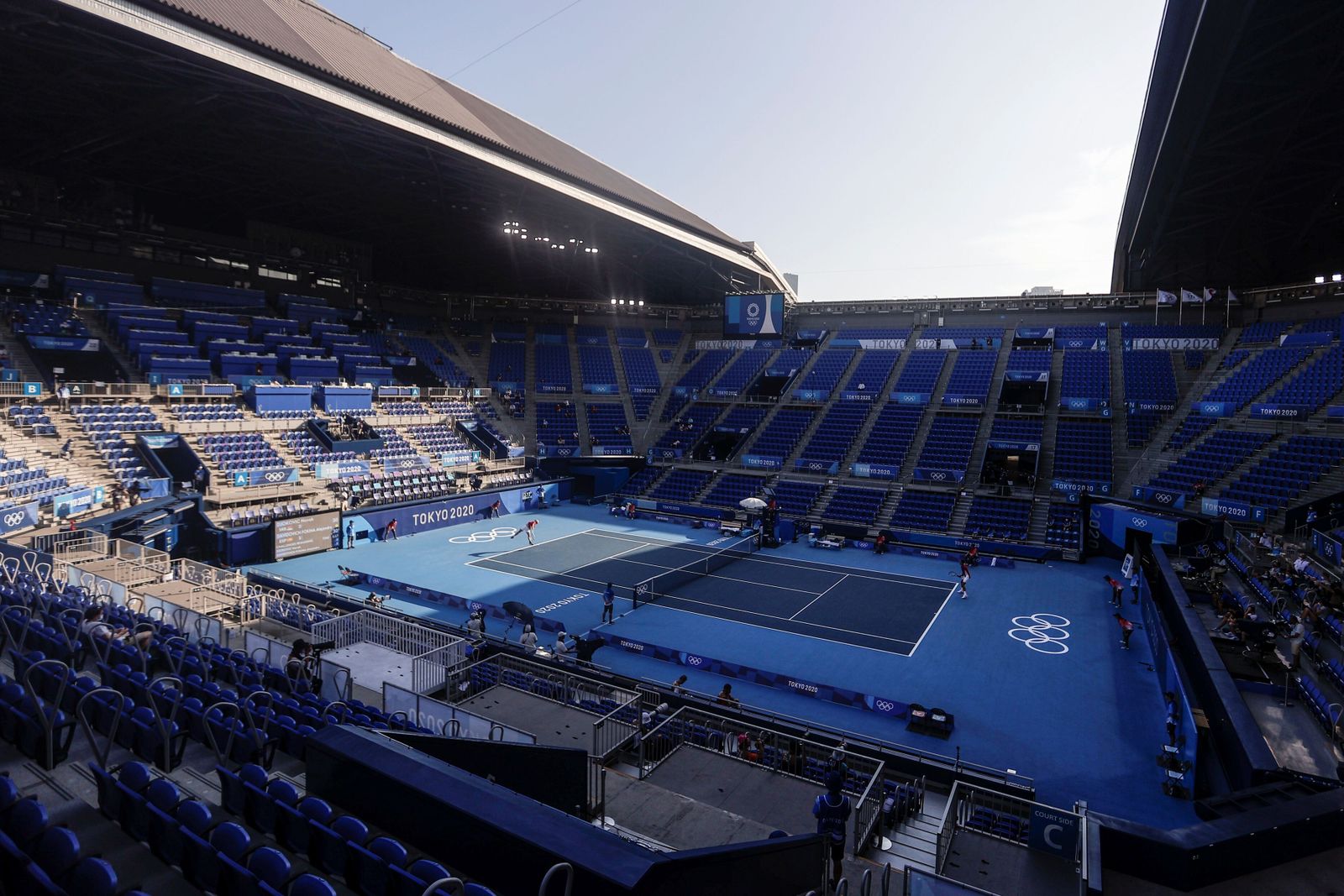 Las fotos del Davidovich-Djokovic