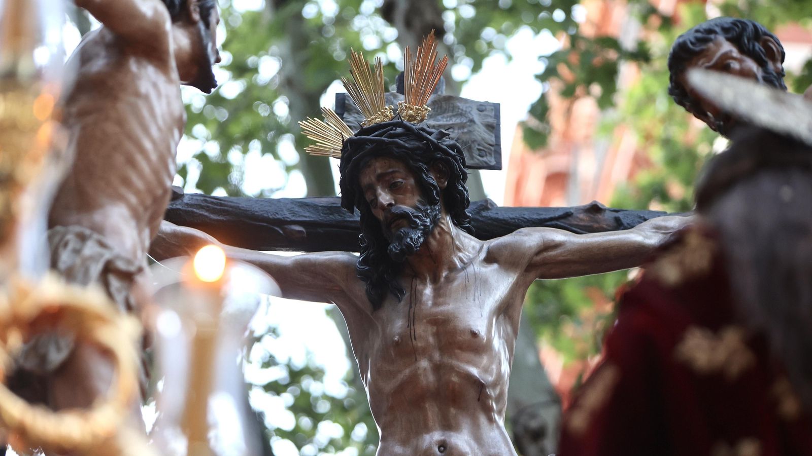 Una imagen de la hermandad de Montserrat.