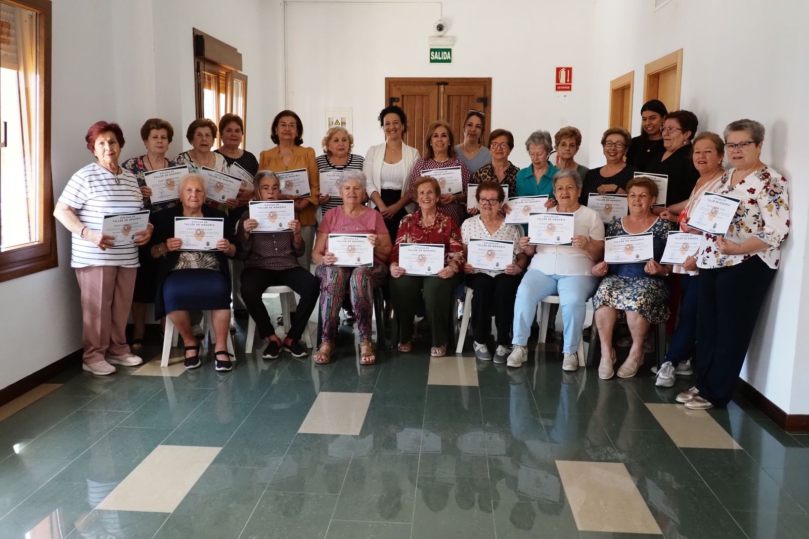 Finaliza con éxito el Taller de la Memoria del Ayuntamiento de Palos de la Frontera