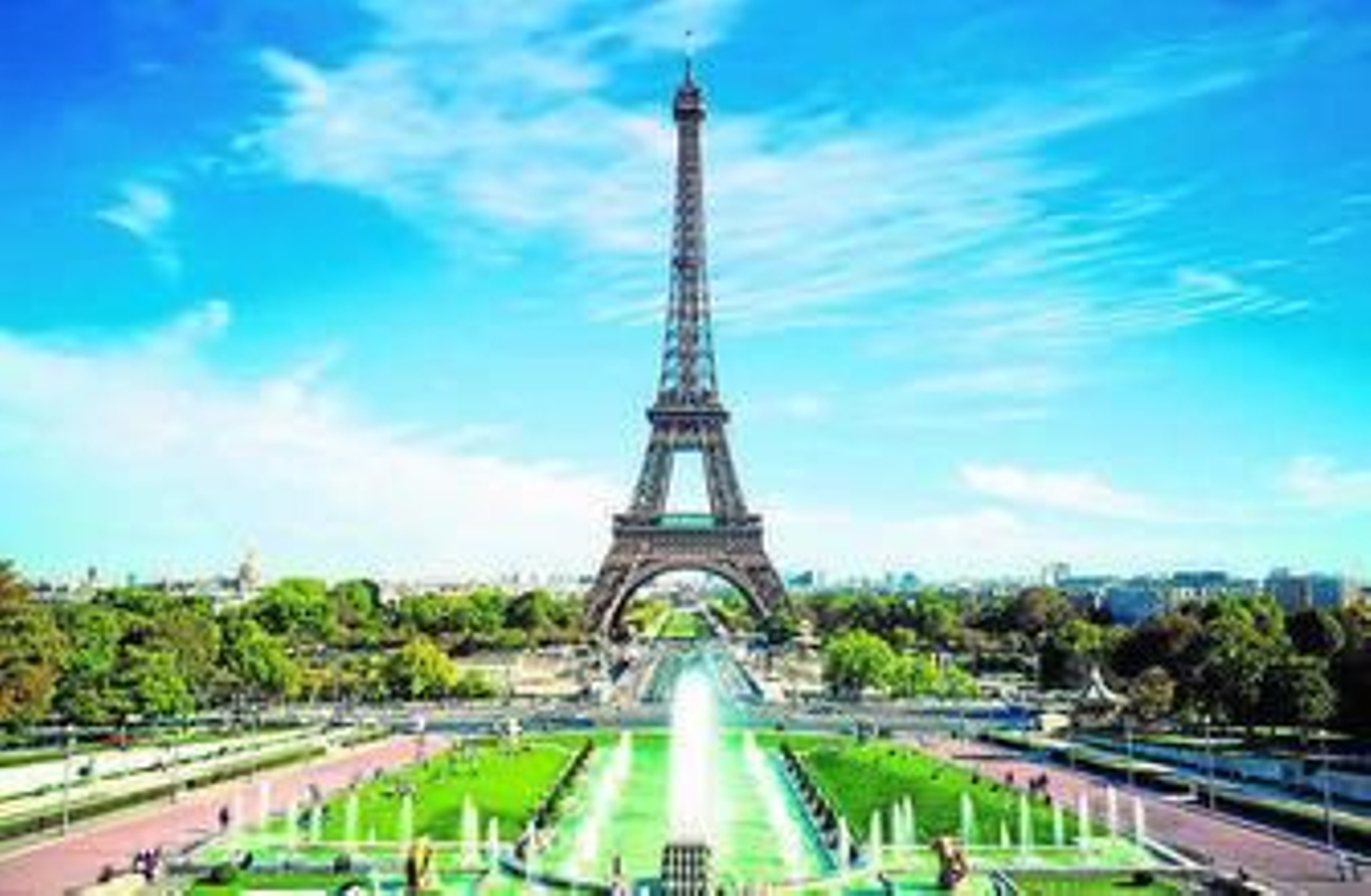 Vista de la Torre Eiffel.