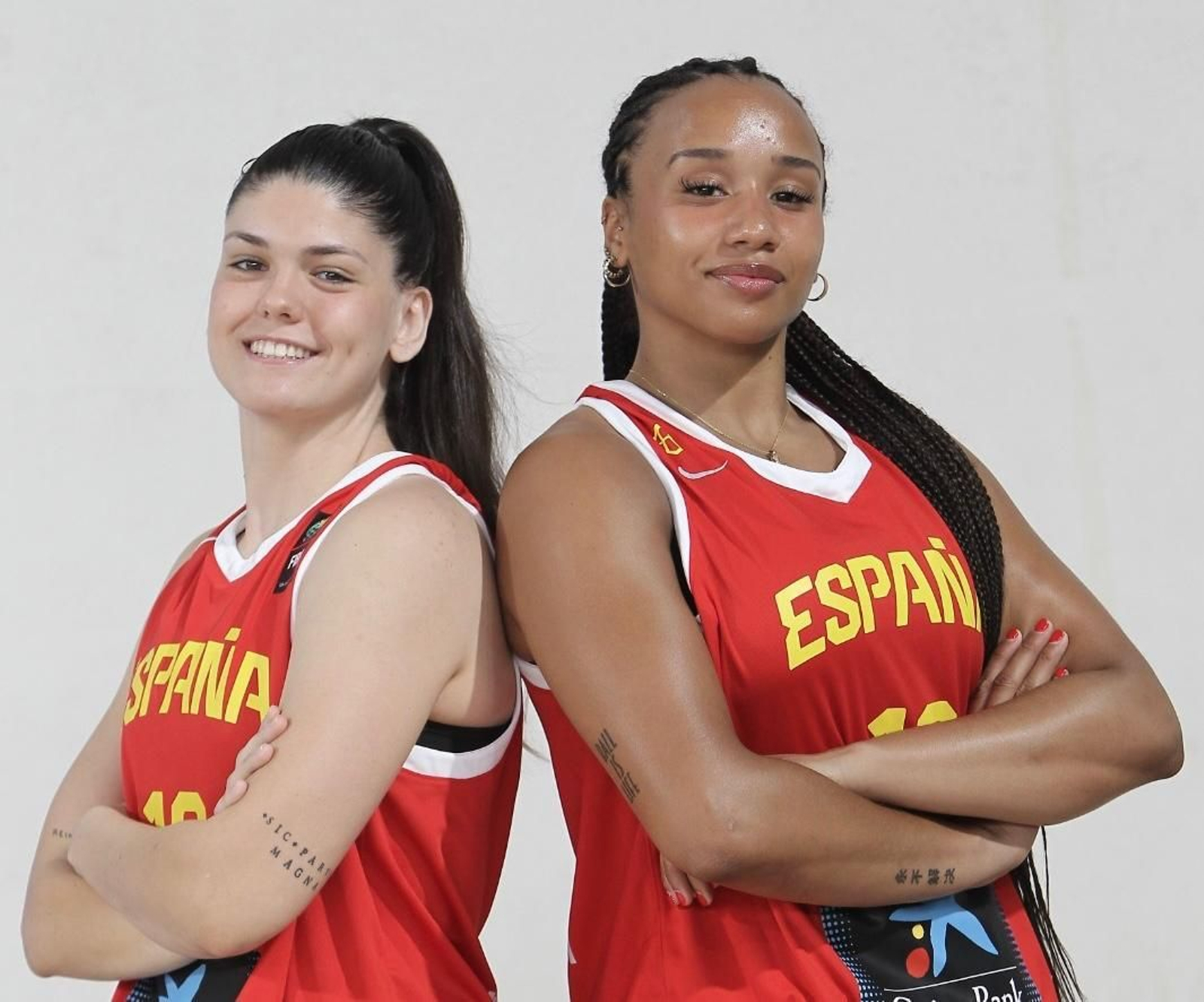 Ambas jugadoras malagueñas