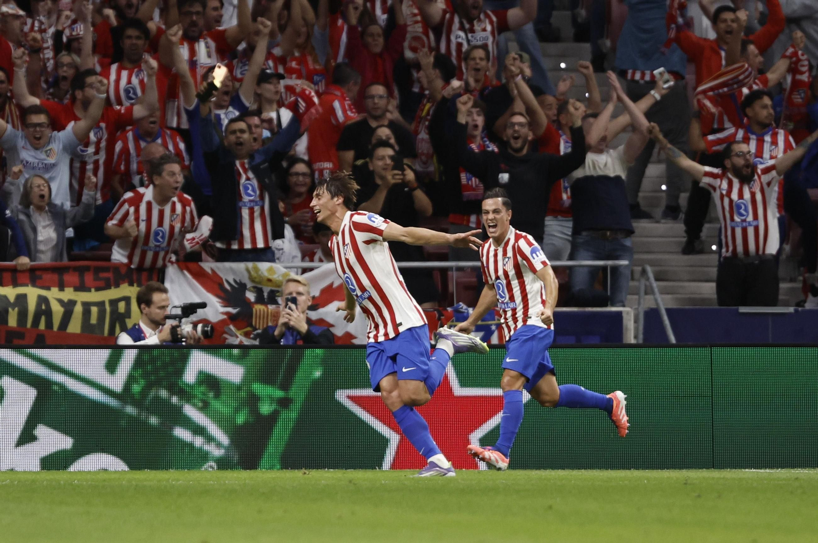 Las fotos del Atlético de Madrid-Eintracht