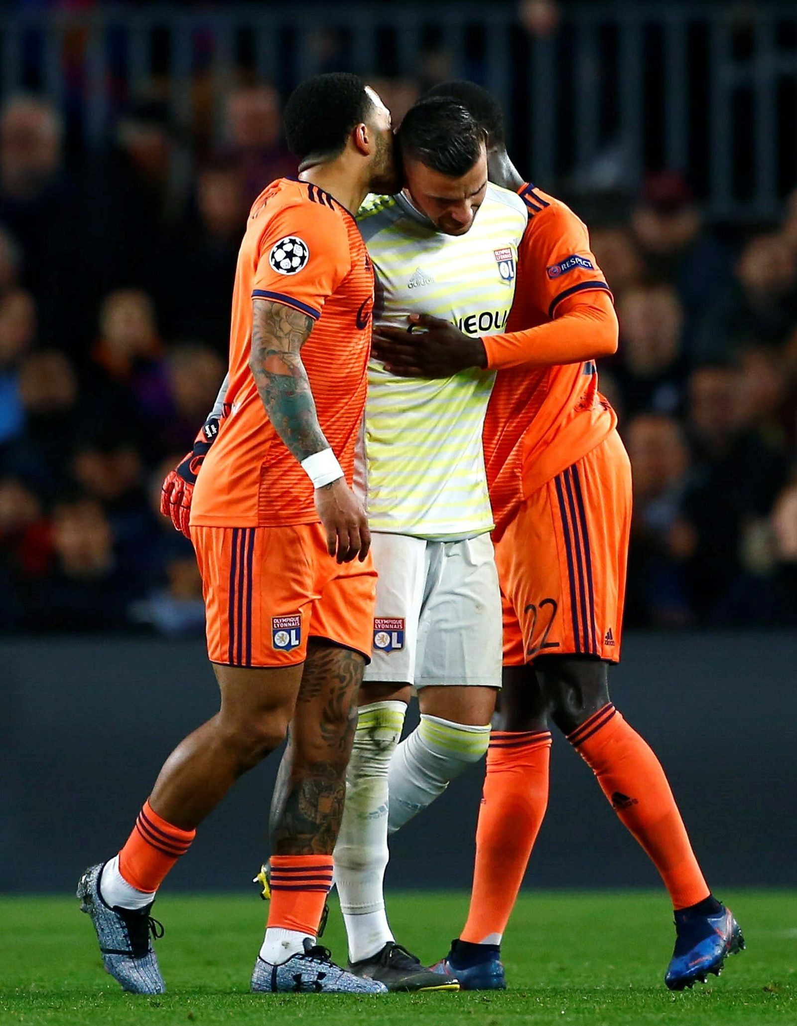 Las imágenes del Barcelona-Olympique de Lyon de Champions