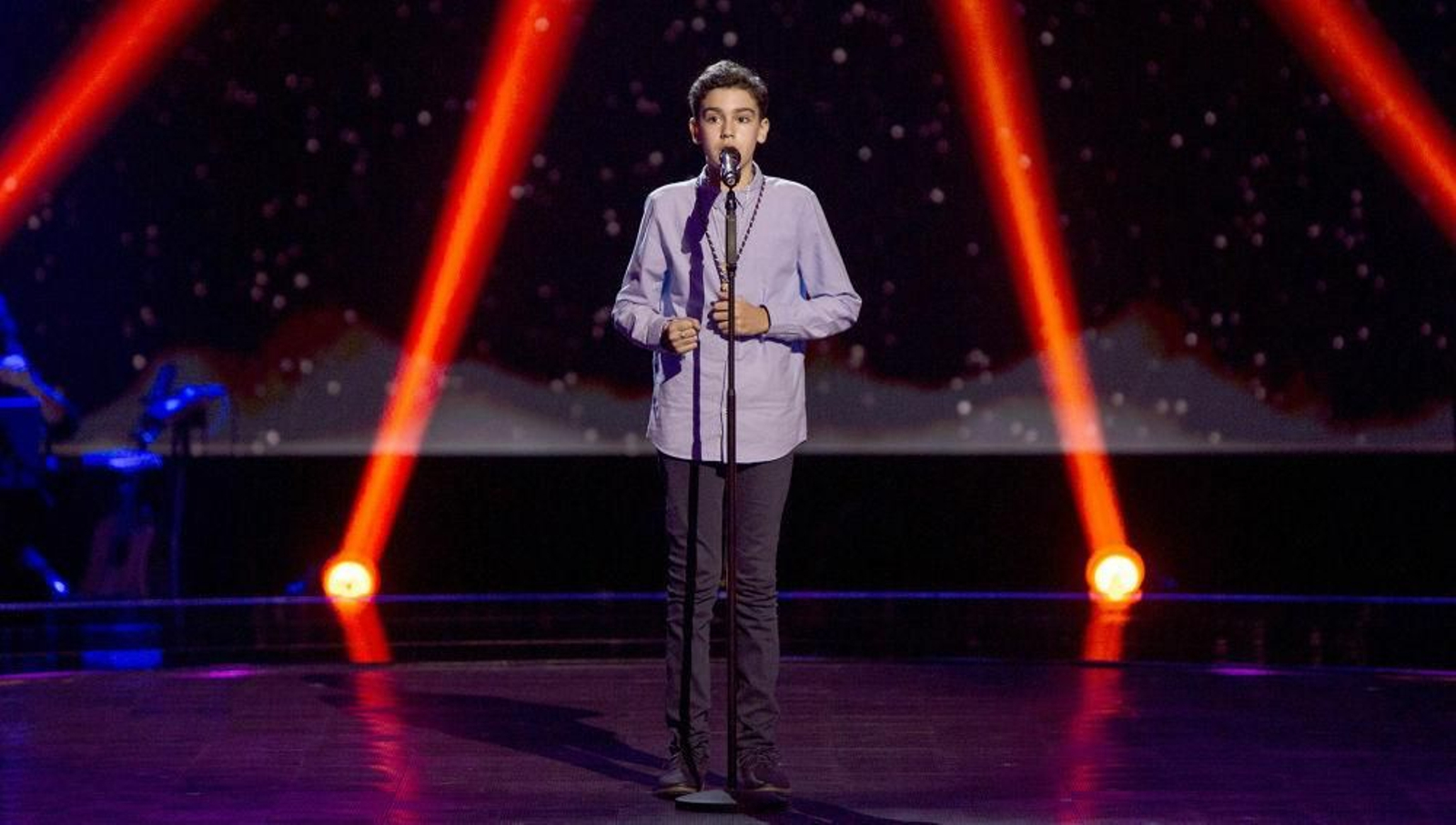 Hugo Sánchez, de Alcalá de Guadaíra, en su actuación