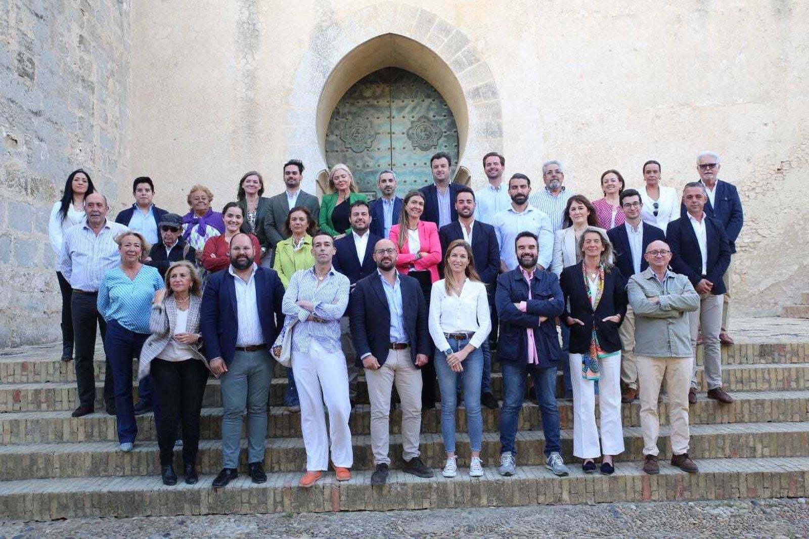 La candidatura del Partido Popular para las elecciones municipales.