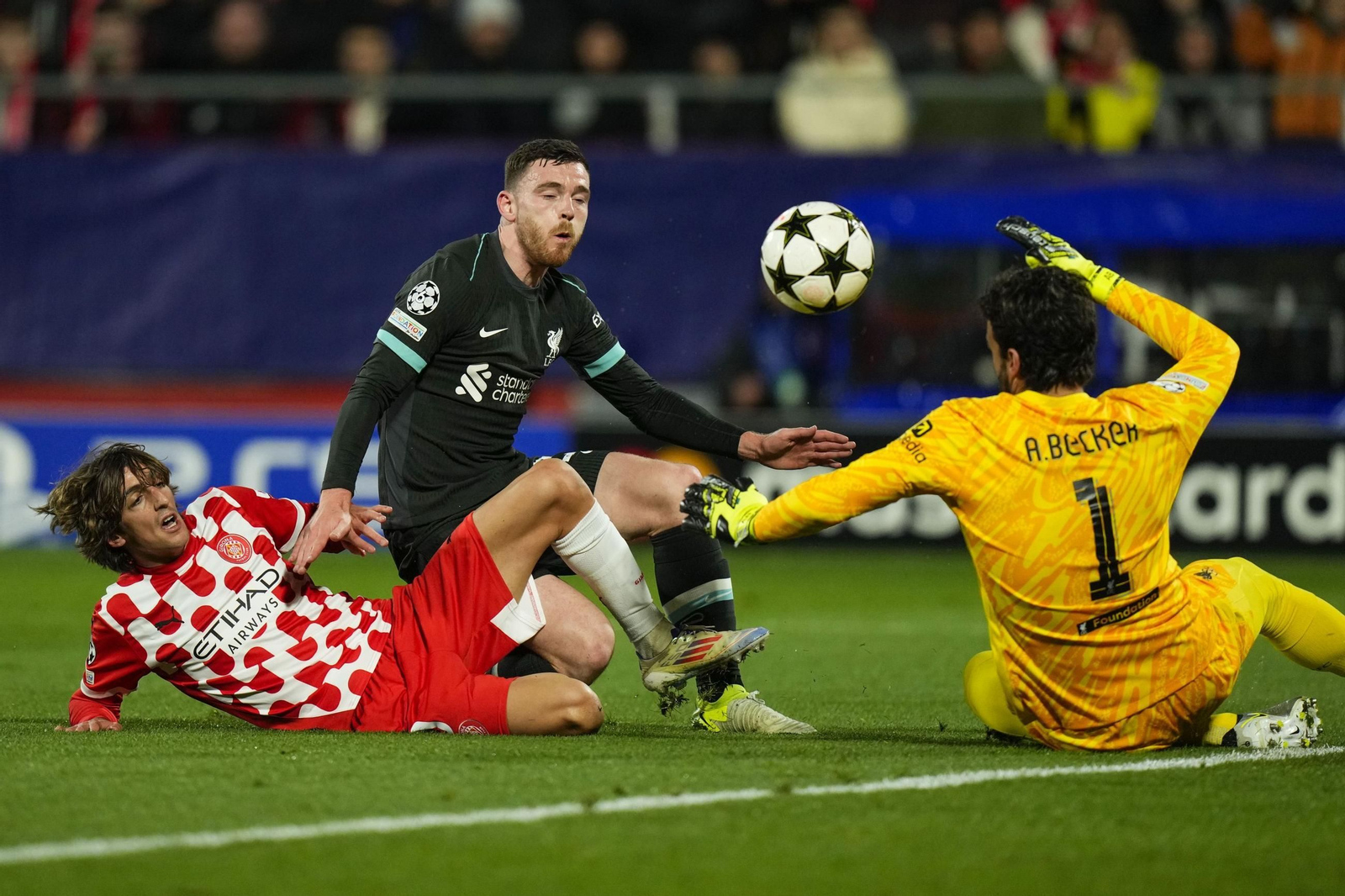 Las fotos del Girona - Liverpool