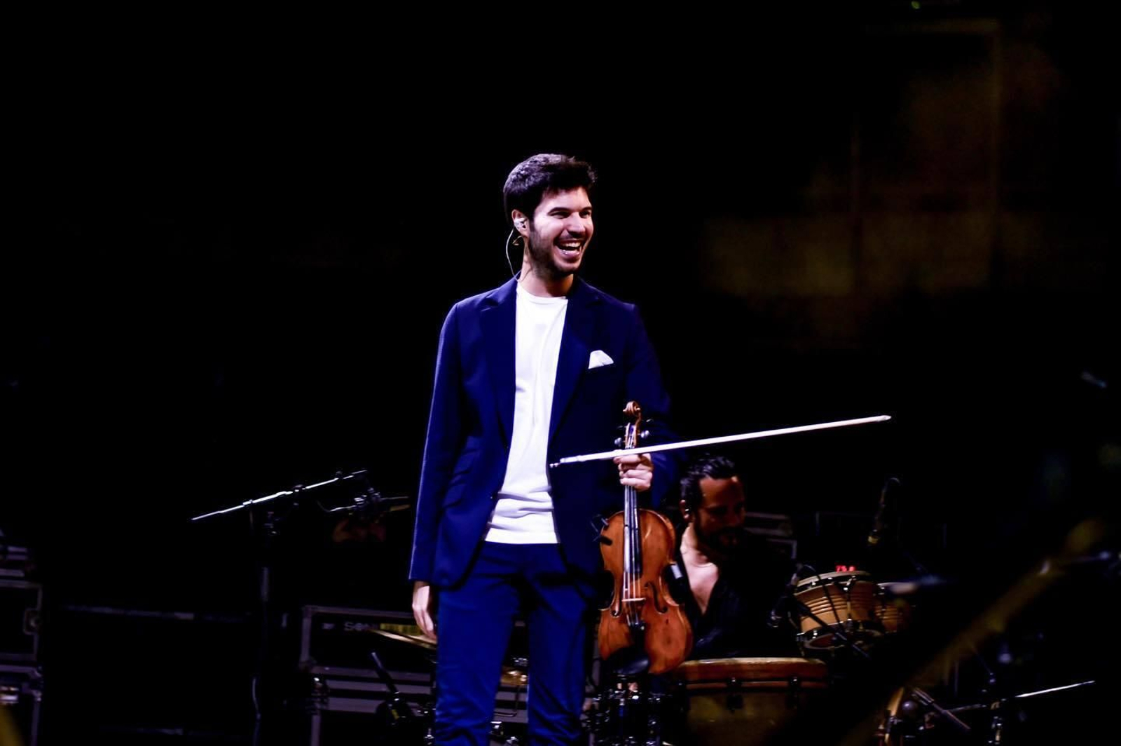 Paco Montalvo, uno de los violinistas del momento