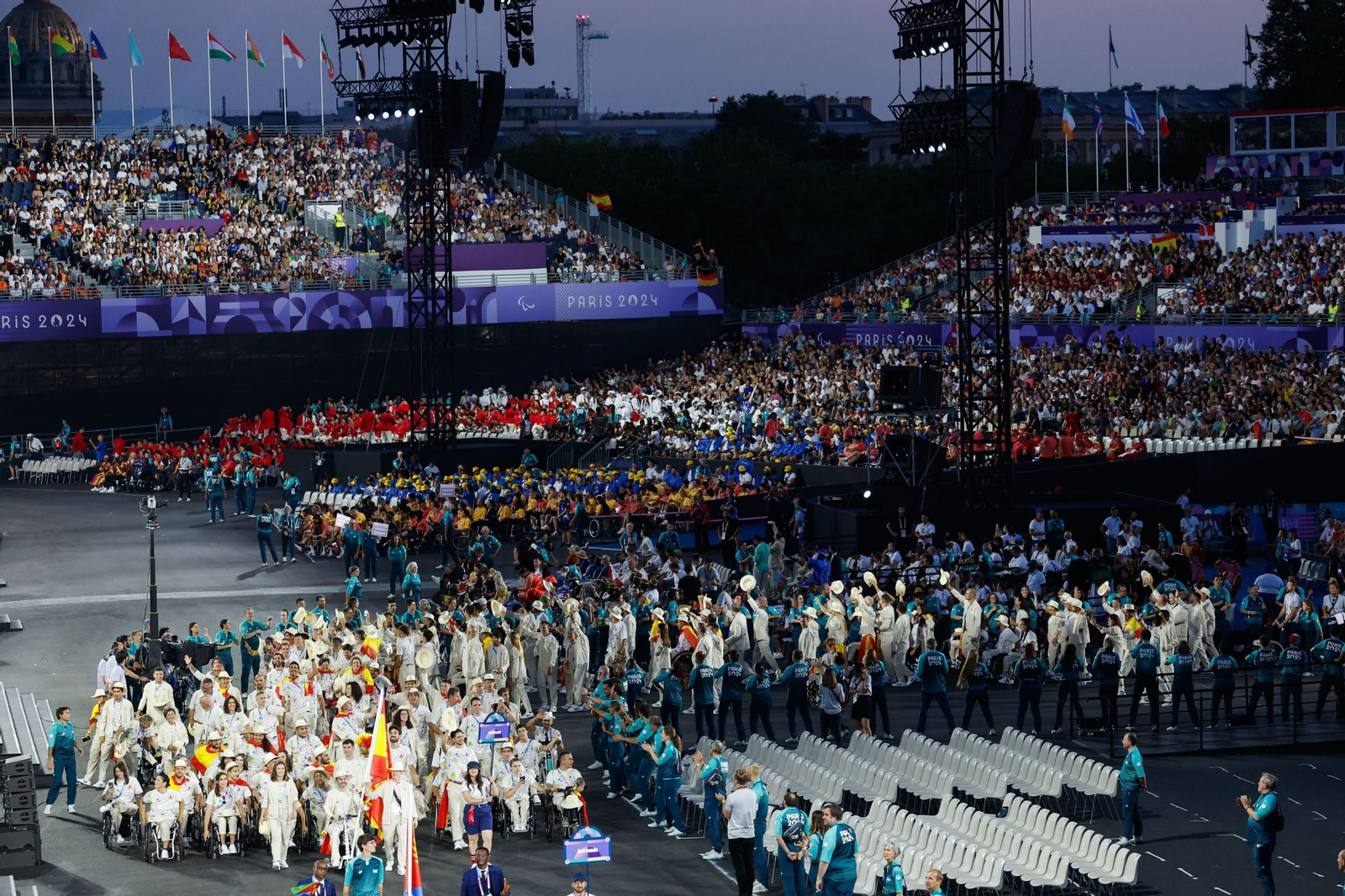Las fotos de la inauguración de los Paralímpicos París 2024
