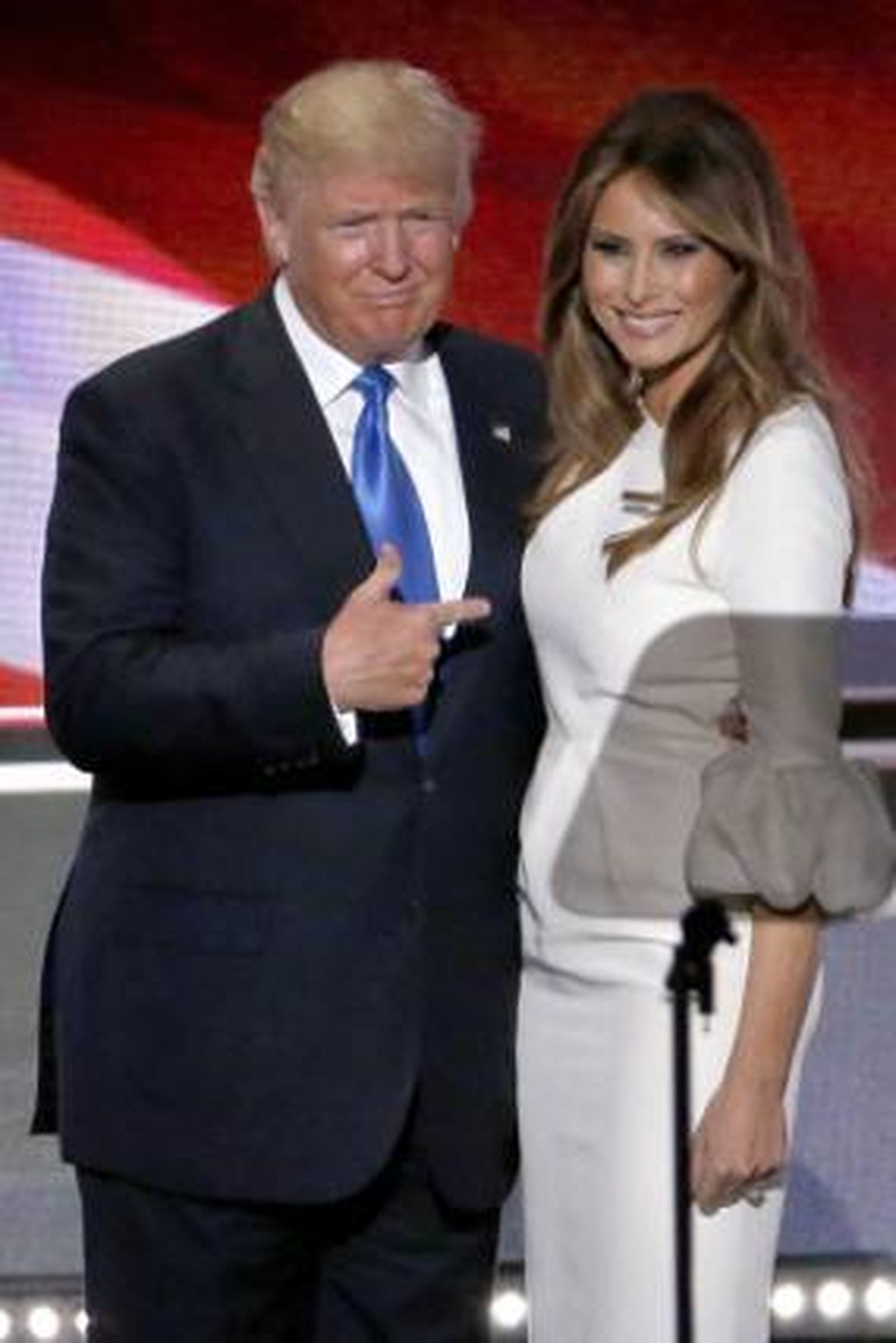 Melania Trump, estrella de primera jornada de la convención republicana