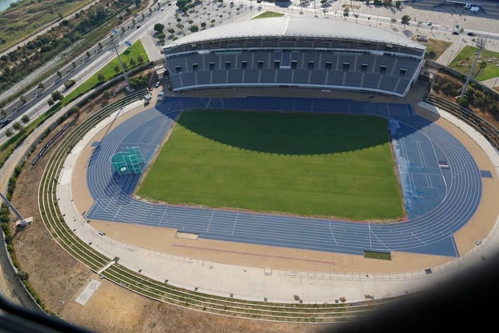 Imagen del Estadio Ciudad de Málaga.