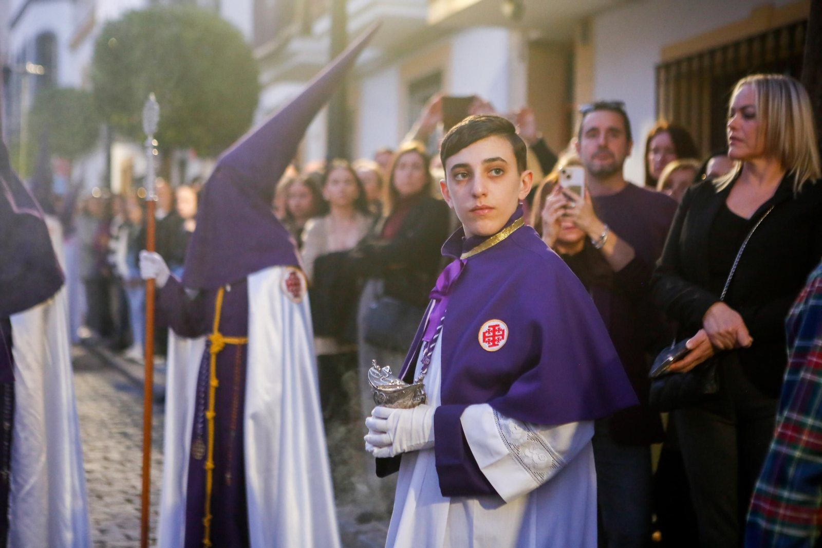 Fotos del Jueves Santo en San Roque: Santo Encuentro