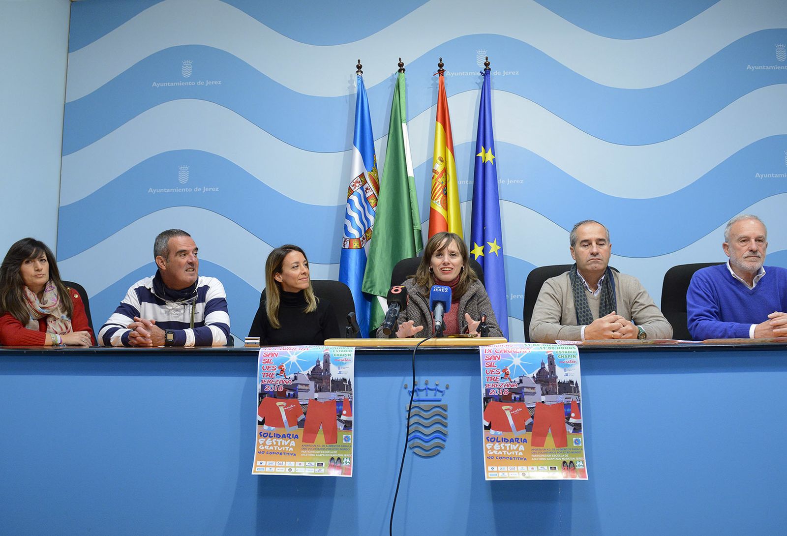 Presentación de la carrera, días atrás, en el Ayuntamiento.