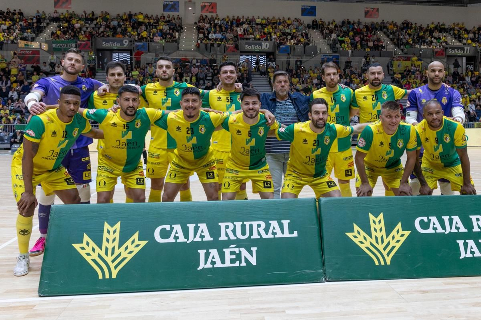 Jaén Paraíso Interior FS contra  ATP Ilum. Ribera Navarra FS