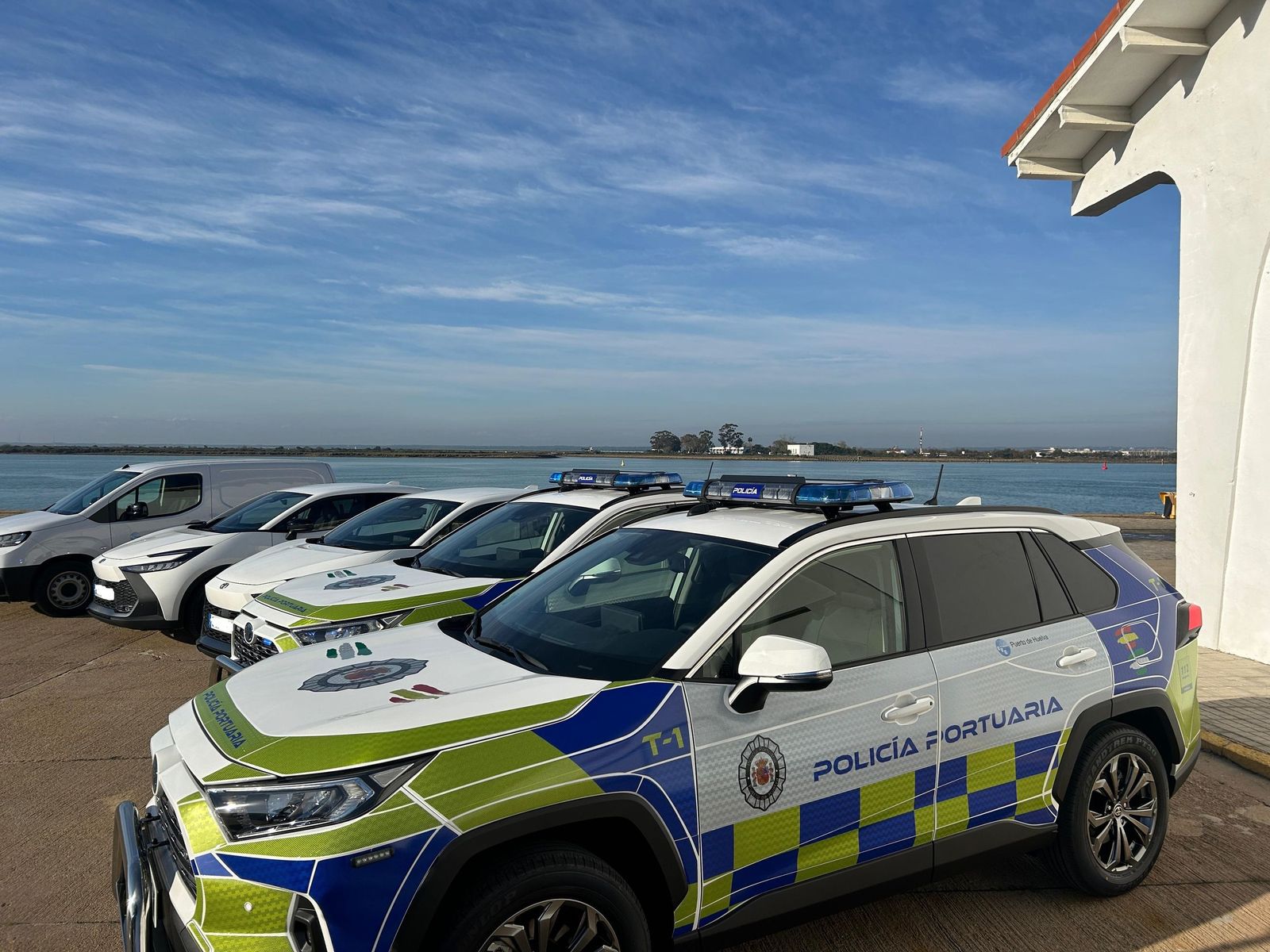 Nuevos vehículos adquiridos por la Autoridad Portuaria.