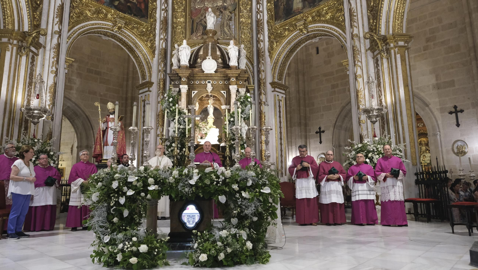 Traslado de la Virgen del Mar a la Catedral de Almería, en imágenes