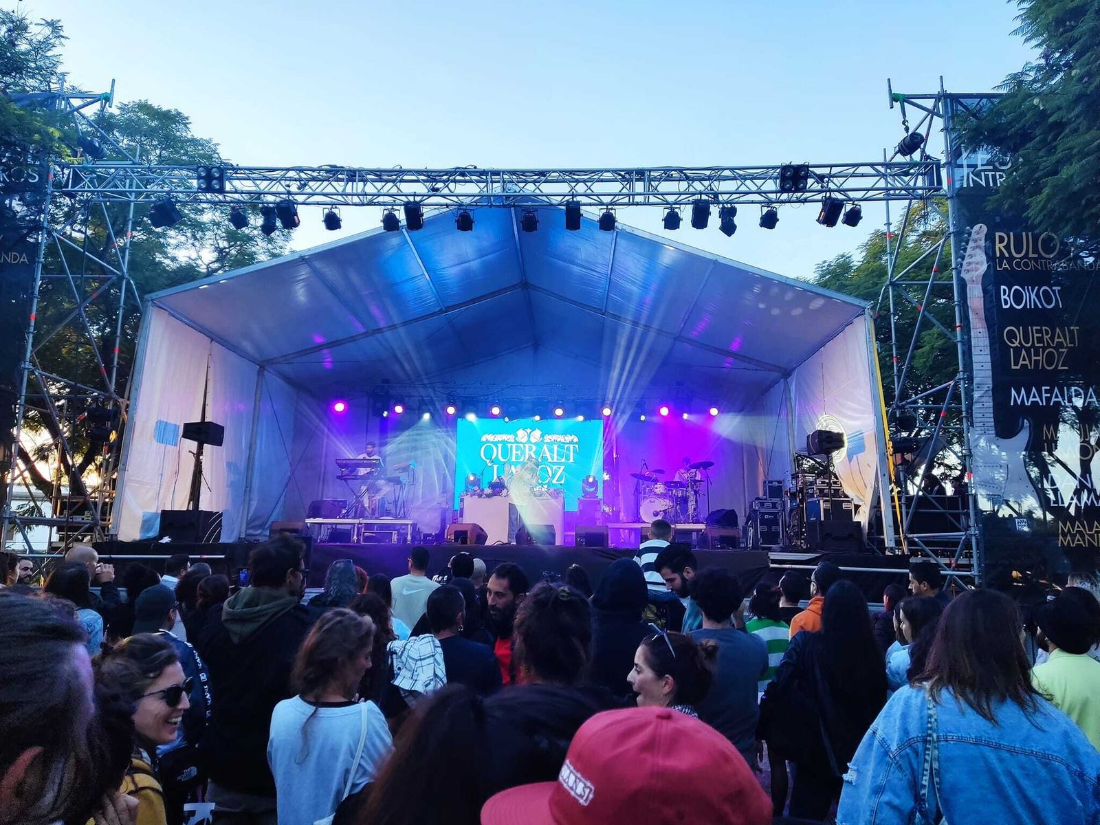 Momentos de los festivales de música Xera e Intramuros en Jerez