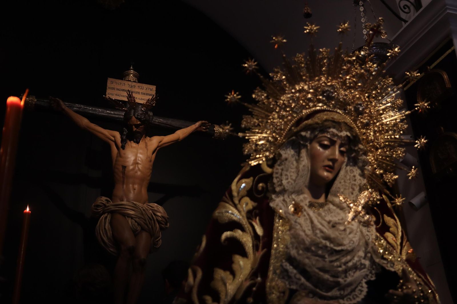 Besapiés al Cristo de las Aguas y besamanos a Ntra. Madre y Señora del Mayor Dolor