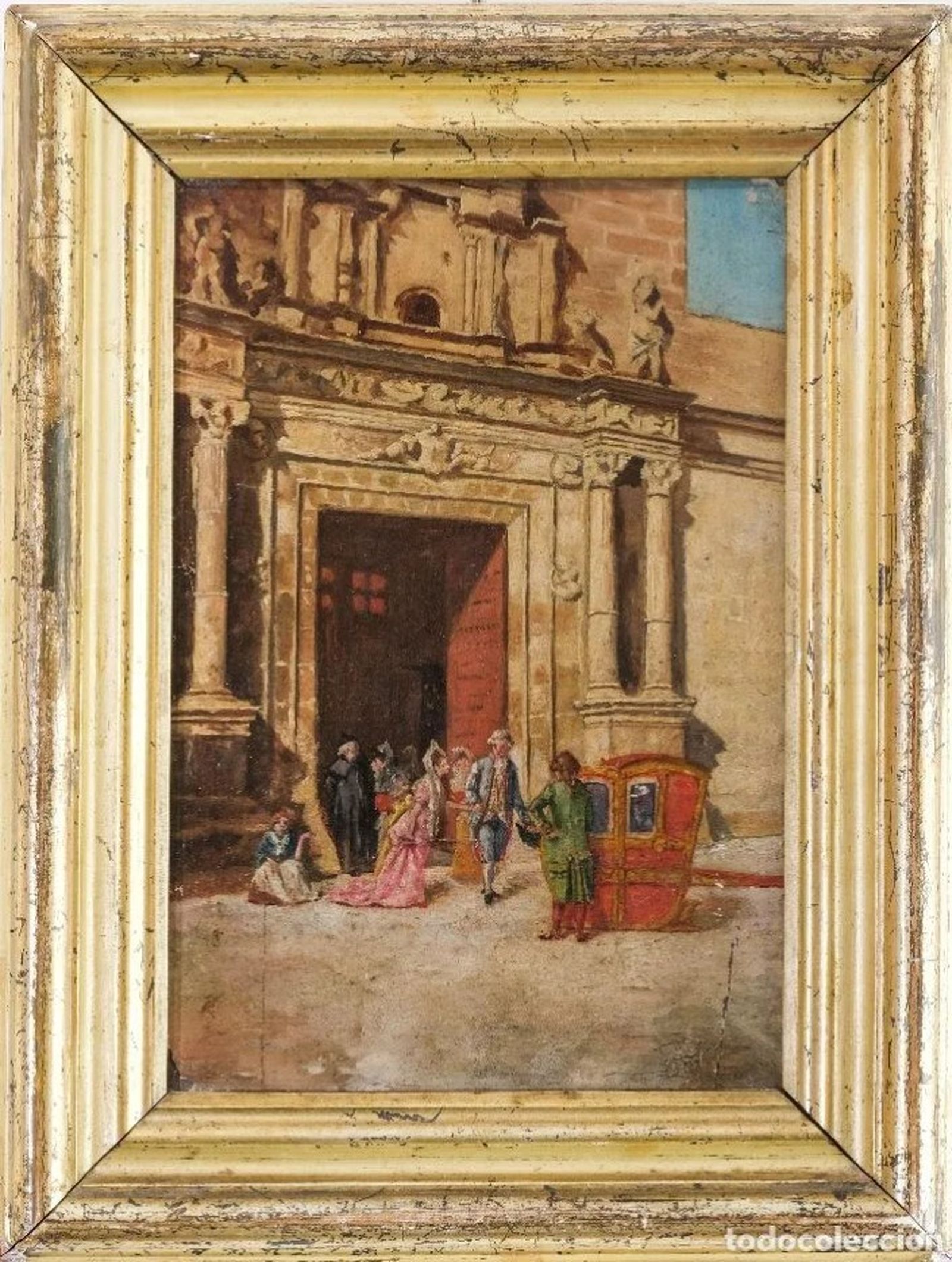 Palacio Riquelme, pintura atribuida a Turina Areal.