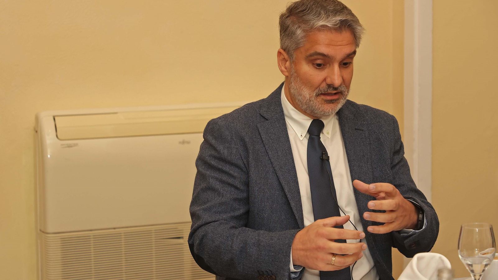 El director del Parque Energético de Cepsa en San Roque, Rosendo Rivero.