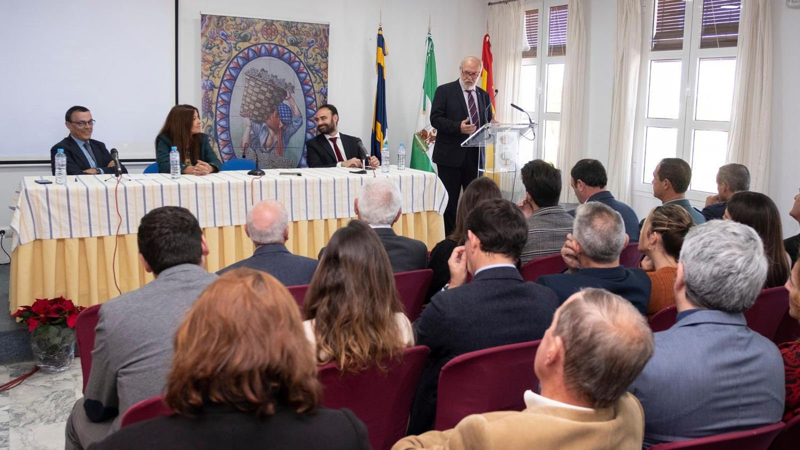 Intervención del presidente del Consejo Regulador de la DO, Manuel Infante.