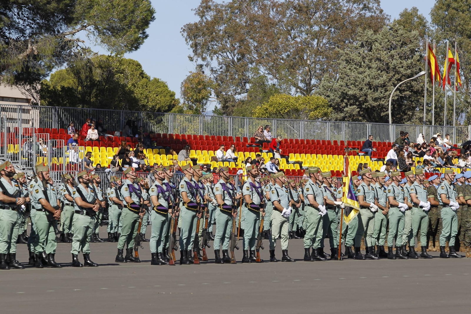 Fotogalería despedida contigente de La Legión con destino Líbano