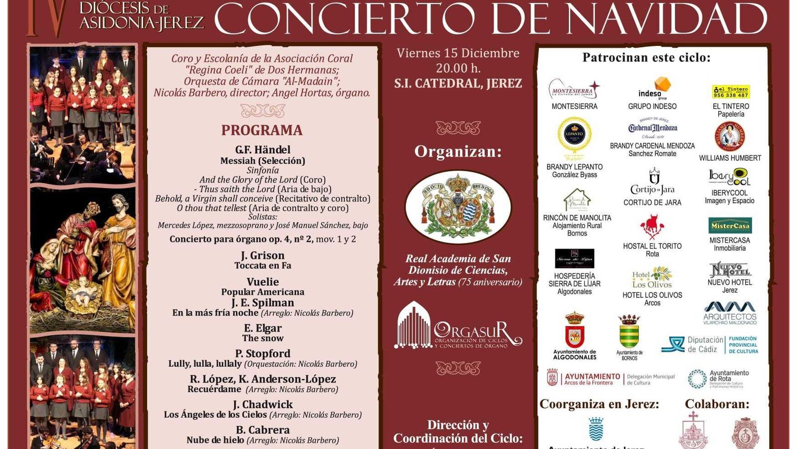 Programa del concierto. Programa del concierto.
