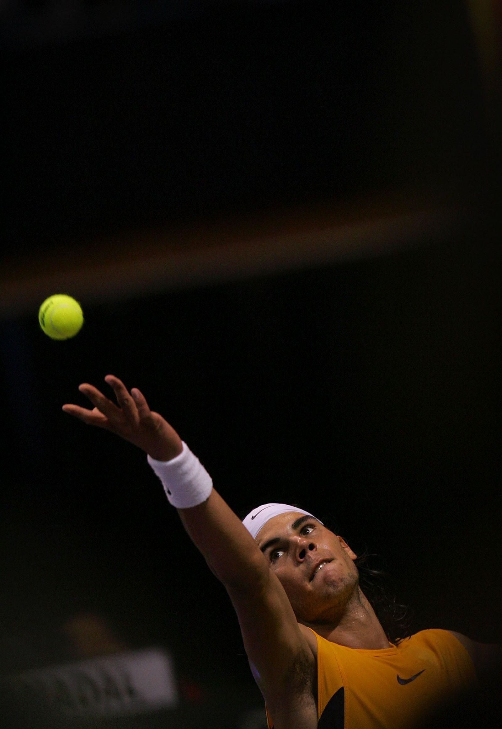 Cuando Rafa Nadal ya jugó en el Carpena