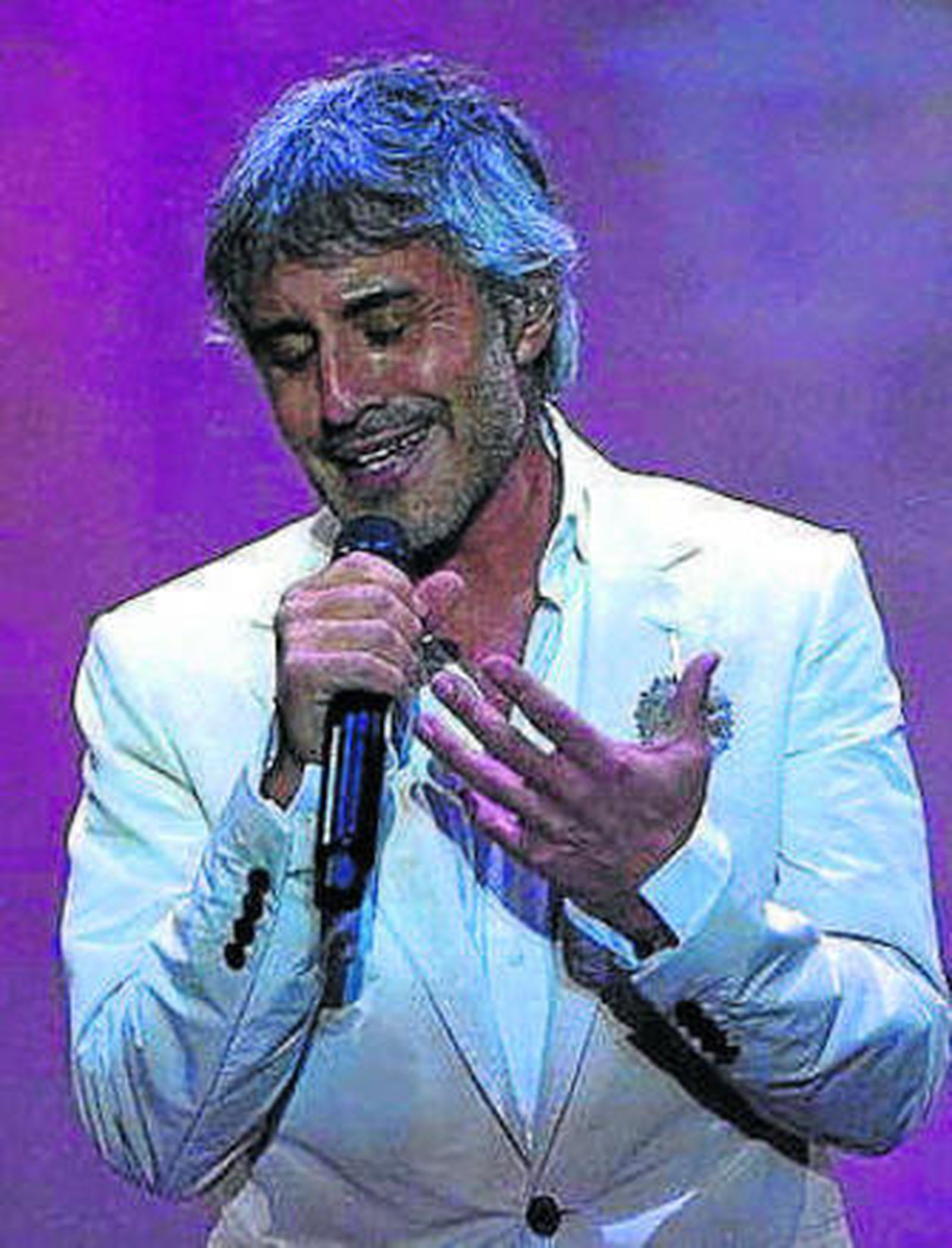 Sergio Dalma canta a la música italiana
