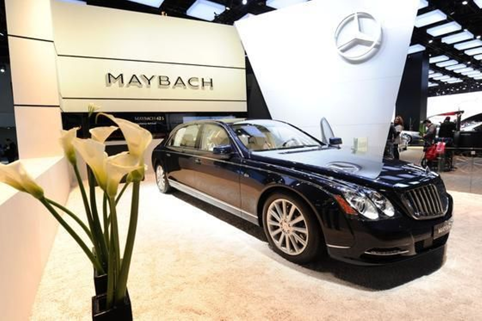 Presentación de los diferentes modelos de coches en el Salón de Detroit.

Foto: AFP/ Reuters
