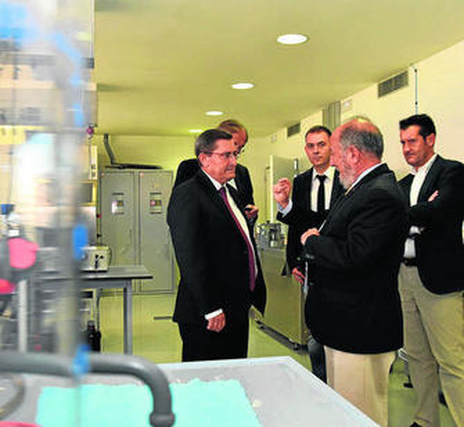 Diputación y el Cidaf firmaron ayer el convenio.