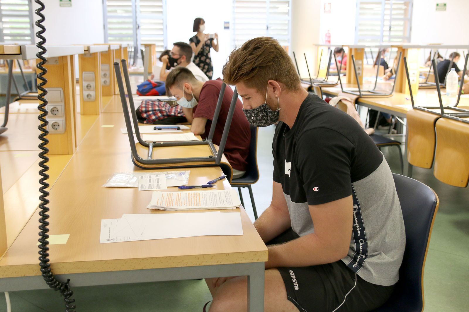 Fotogalería de los exámenes de PEvAU para acceder a la universidad