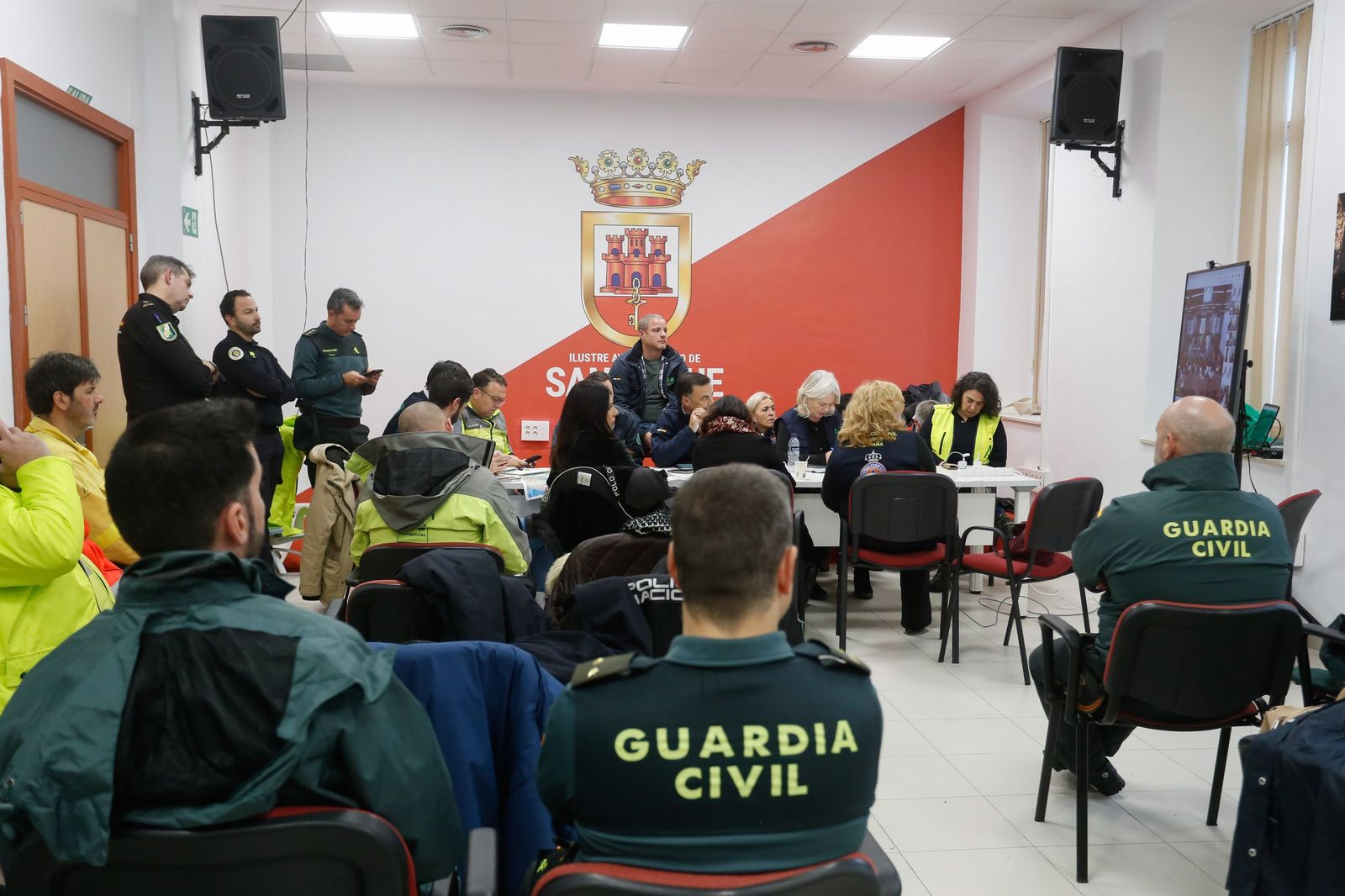 Fotos del temporal de lluvia y viento por la borrasca Kristin en el Campo de Gibraltar