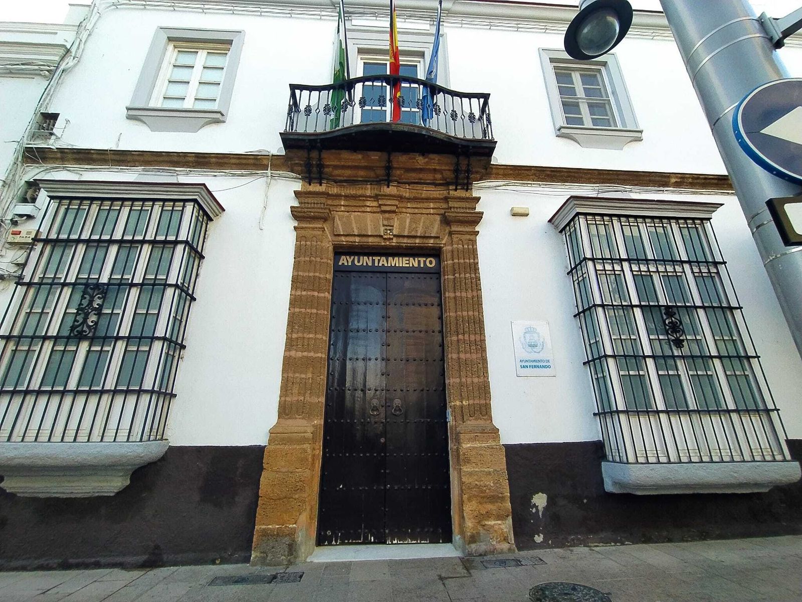 Dependencias de Alcaldía y Presidencia, en el Ayuntamiento de San Fernando.