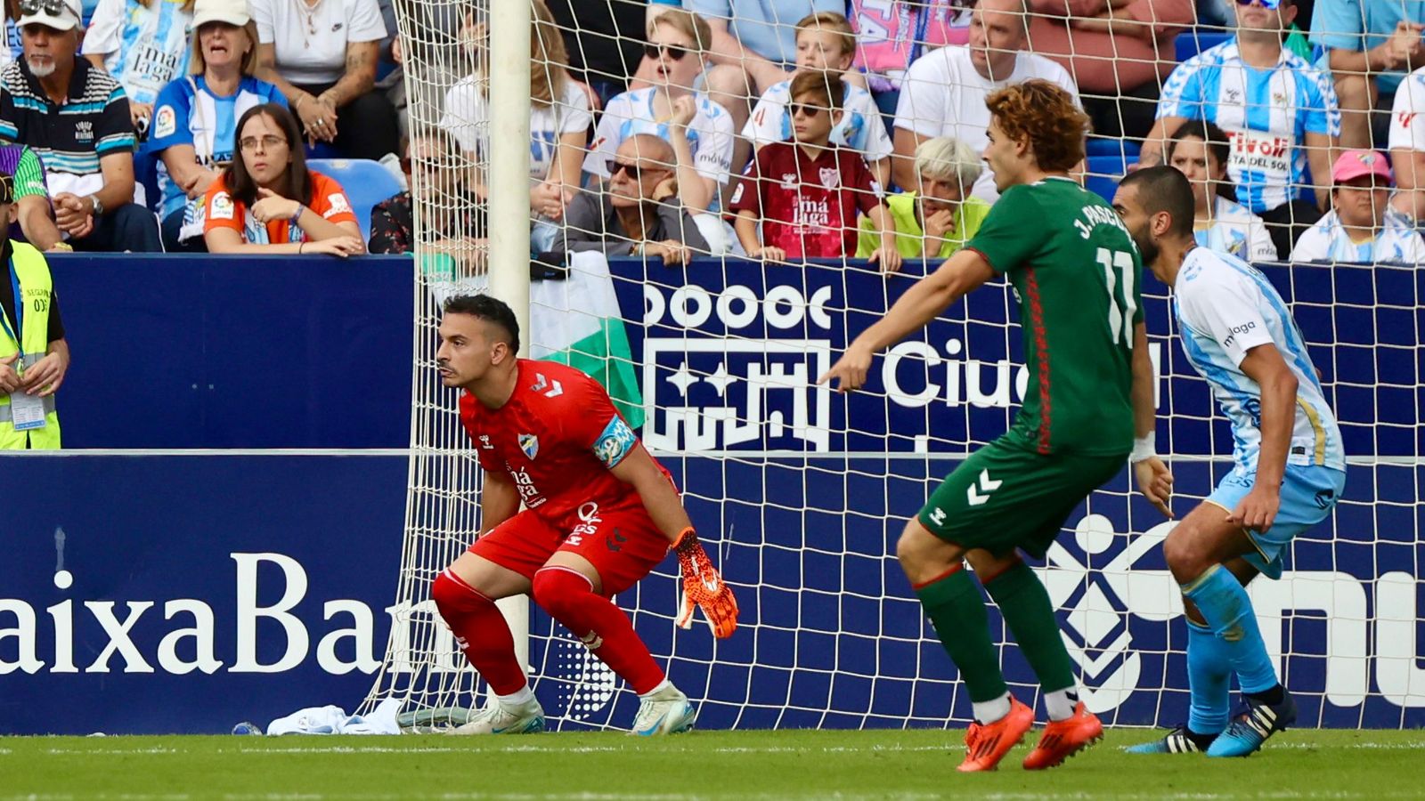 El Málaga CF - Eibar, en fotos