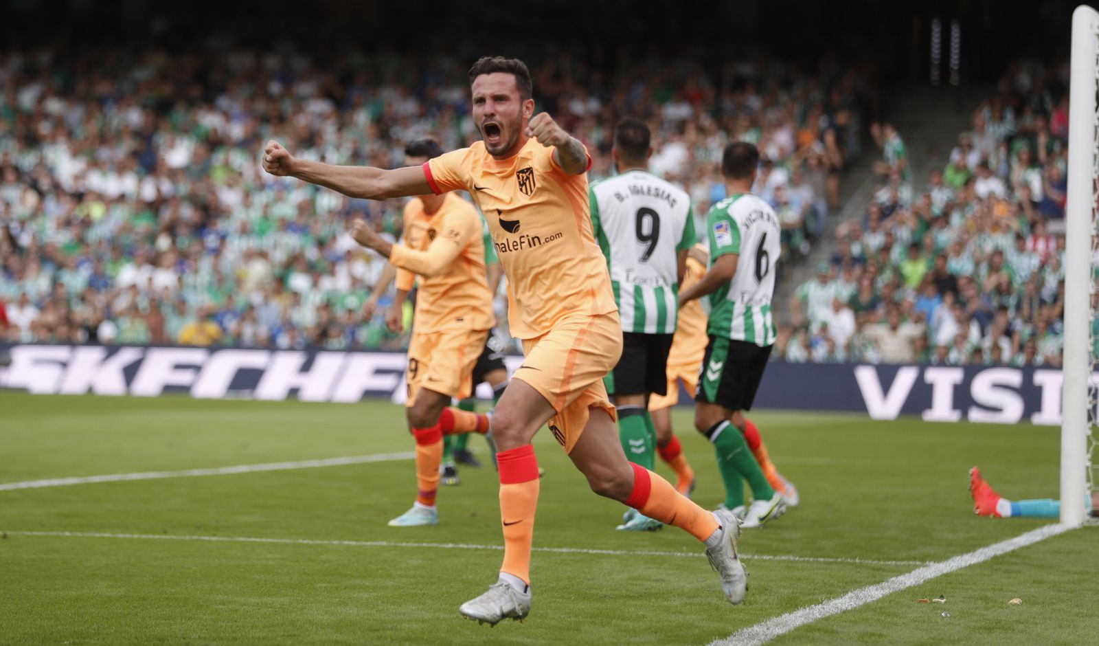 Las imágenes del Betis-Atlético de Madrid