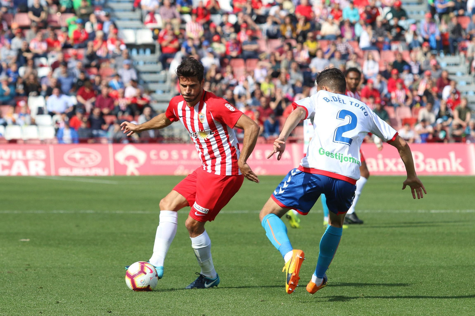Las imágenes del Almería-Rayo Majadahonda