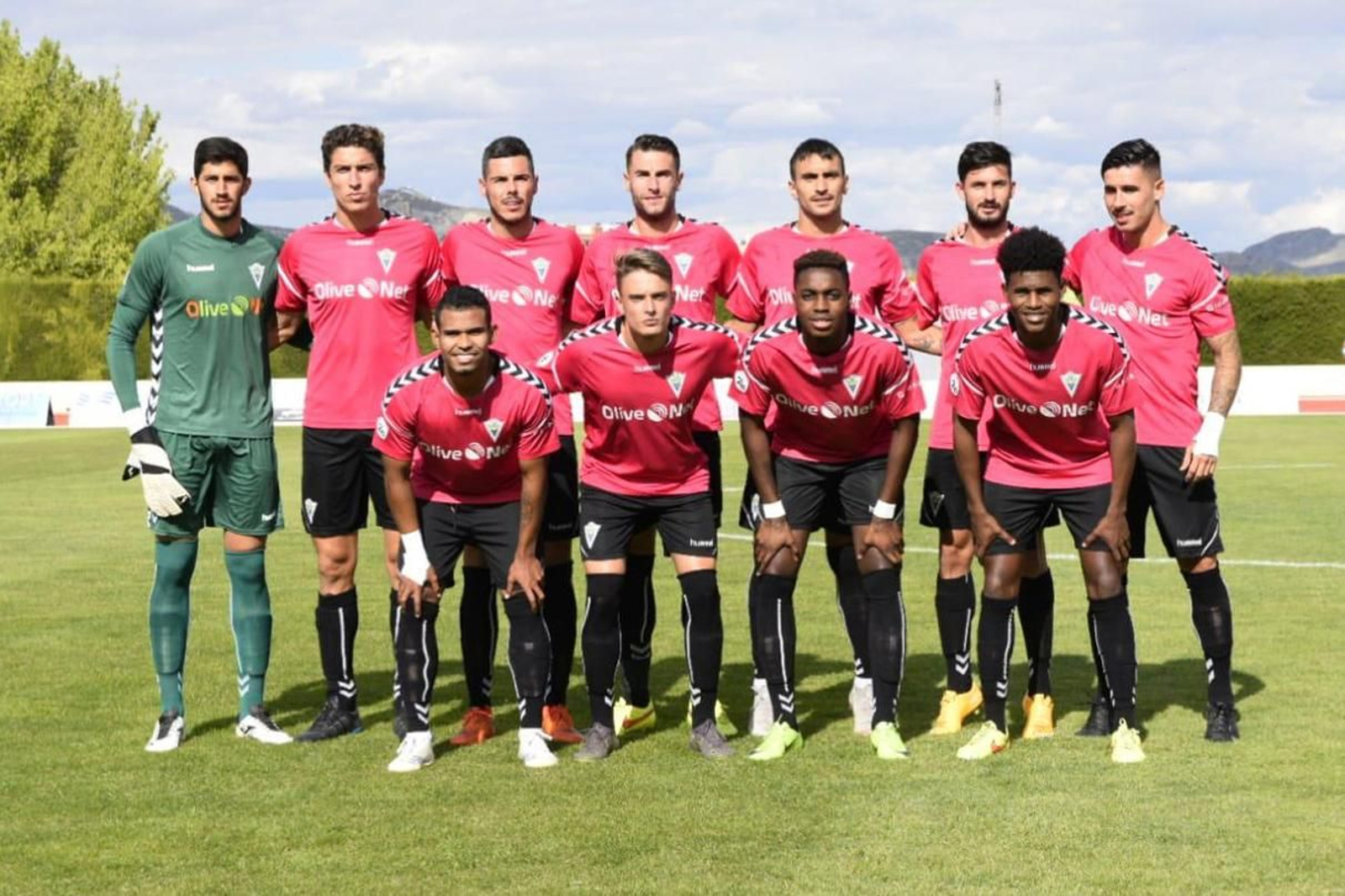 El último once del Marbella esta temporada, en Jumilla.