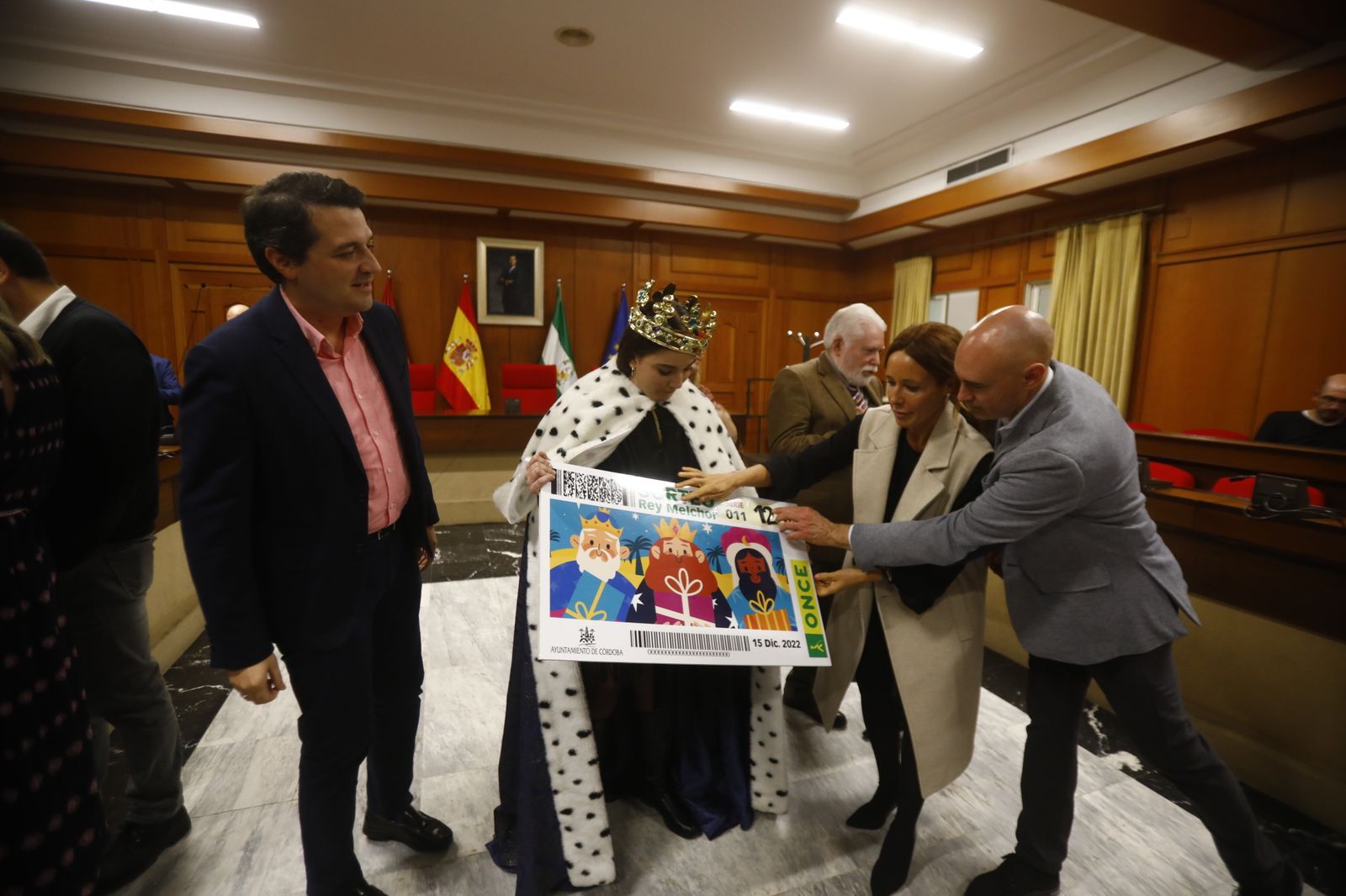 La elección del Rey Melchor de la Cabalgata de Córdoba, en imágenes