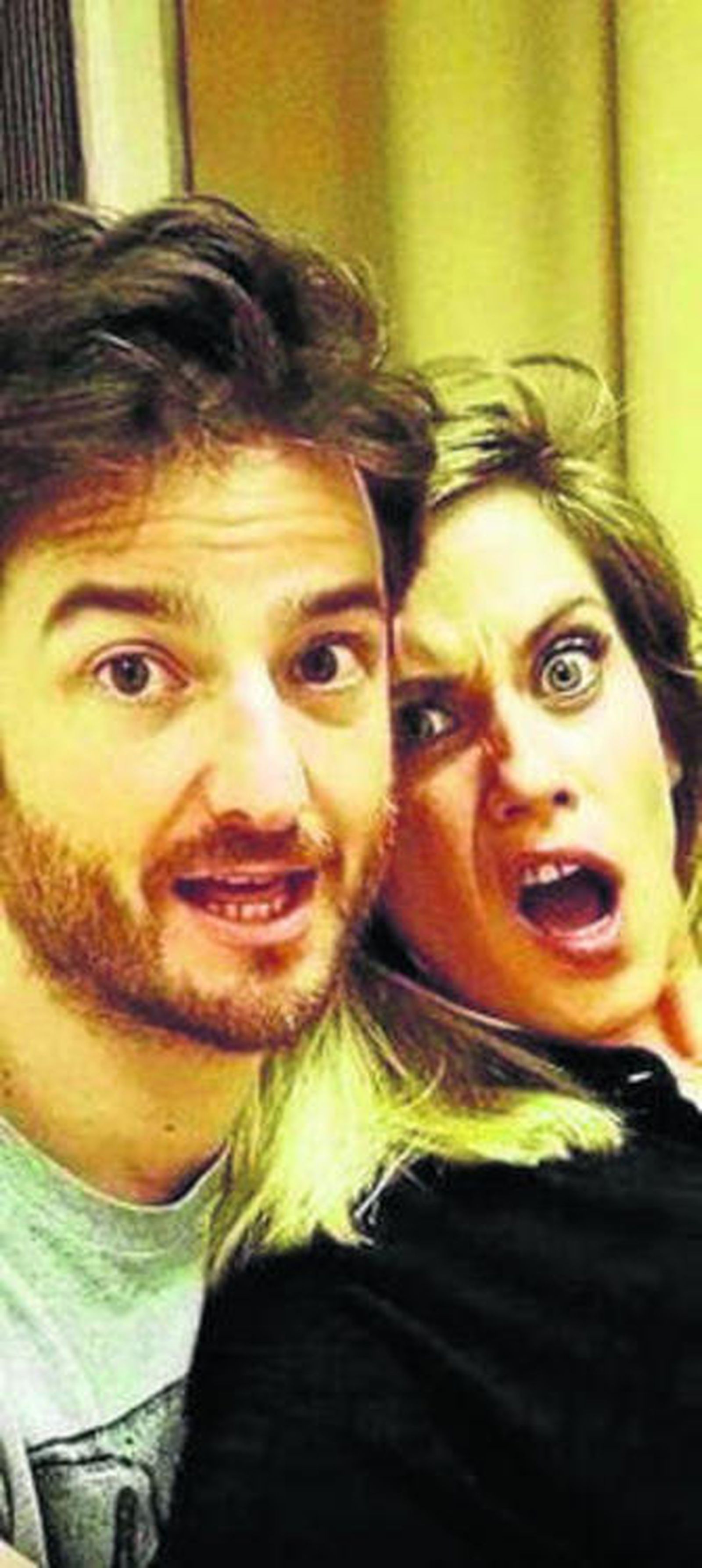 Gorka Otxoa y María León.